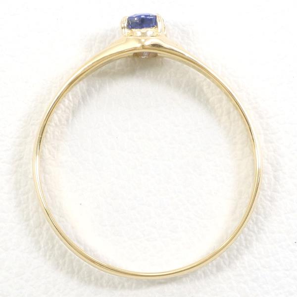 K18 Yellow Gold Sapphire Ring