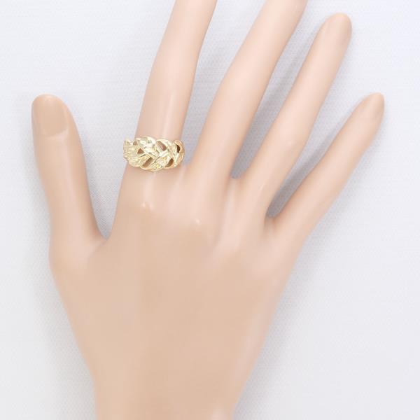 K18 Yellow Gold Diamond Ring 13.5