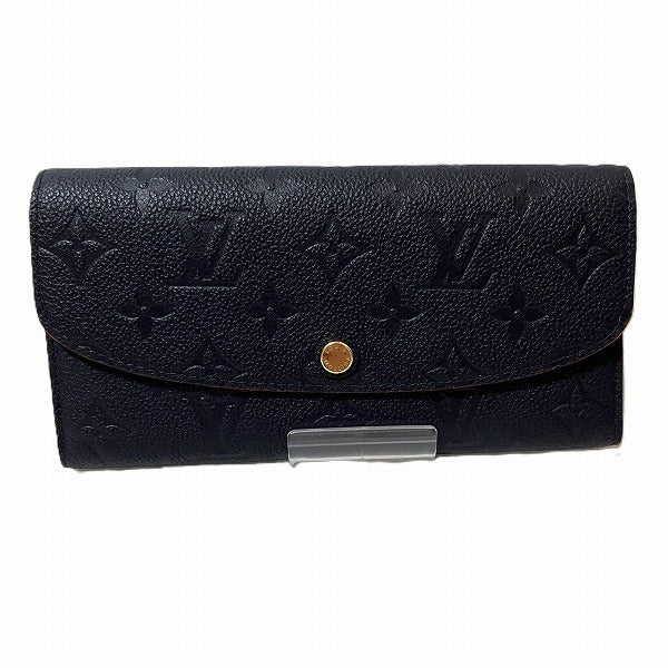 Louis Vuitton Leather Portefeuille Emilie Wallet