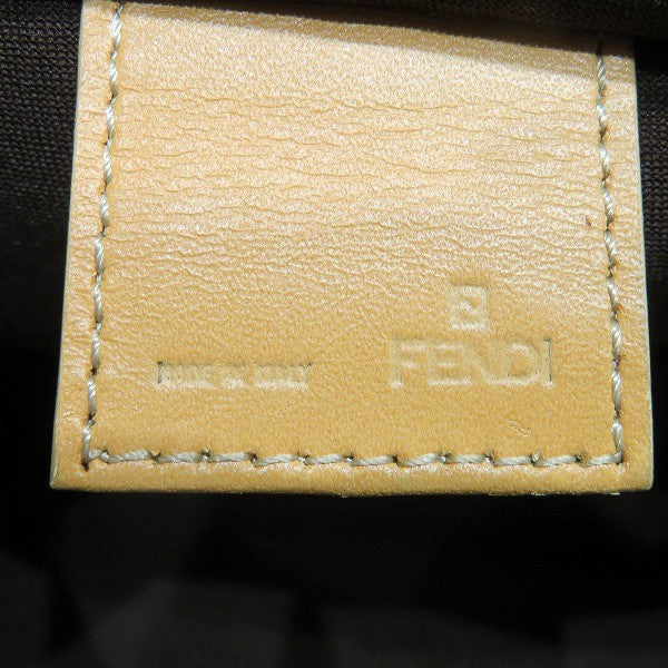 Fendi Zucchino Canvas Handbag 2415