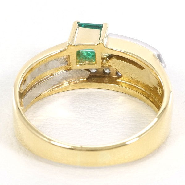 PT900 K18YG Emerald Ring 13