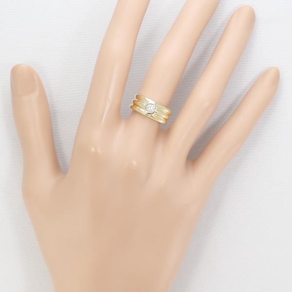 14K Yellow Gold Diamond Ring 0.23ct