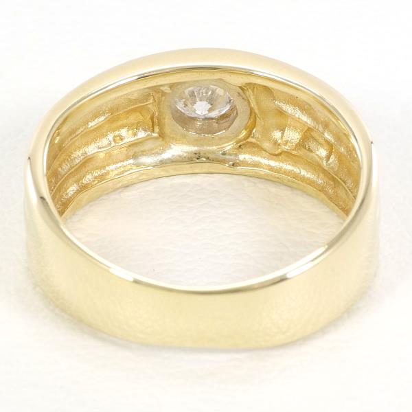 14K Yellow Gold Diamond Ring 0.23ct