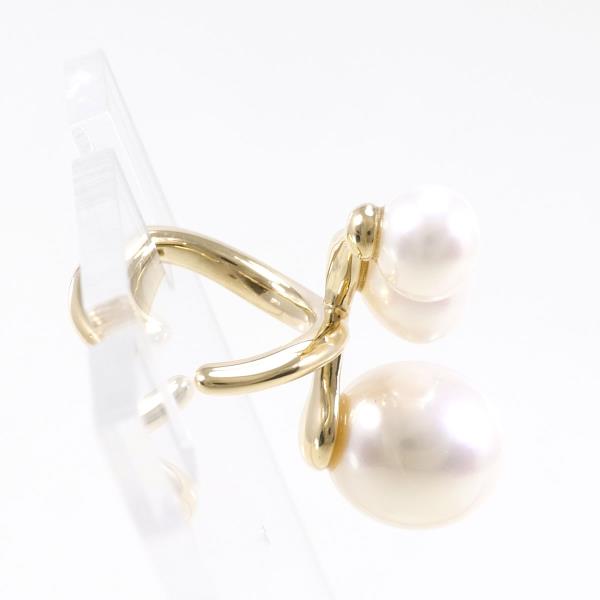 4℃ K10YG Pearl Ear Cuff Jewelry