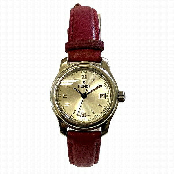 Fendi 210L Stainless Steel Quartz Watch Ladies