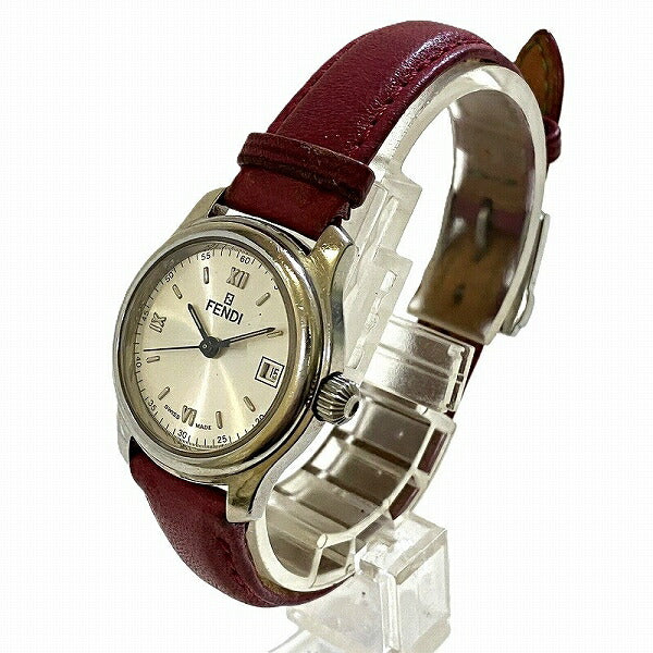 Fendi 210L Stainless Steel Quartz Watch Ladies