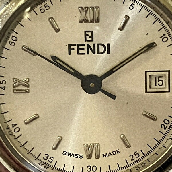 Fendi 210L Stainless Steel Quartz Watch Ladies