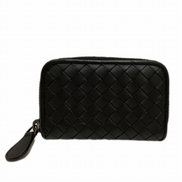 Bottega Veneta Leather Coin Case Unisex