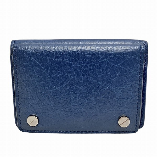 Balenciaga Mini Leather Compact Wallet 459069