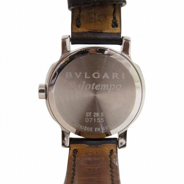 Bvlgari Solo Tempo Quartz Watch ST29S