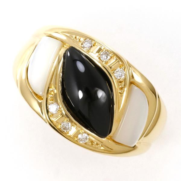 K18 Yellow Gold Onyx Ring