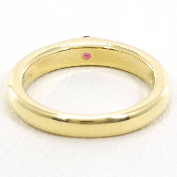 K18 Yellow Gold Ruby Ring