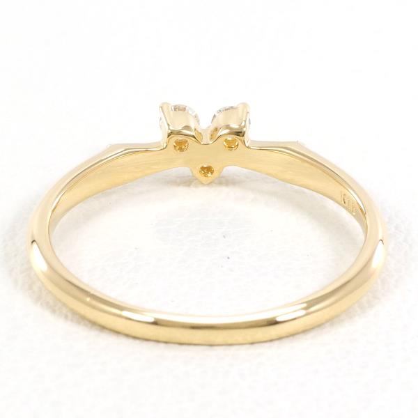 K18 Yellow Gold Diamond Ring