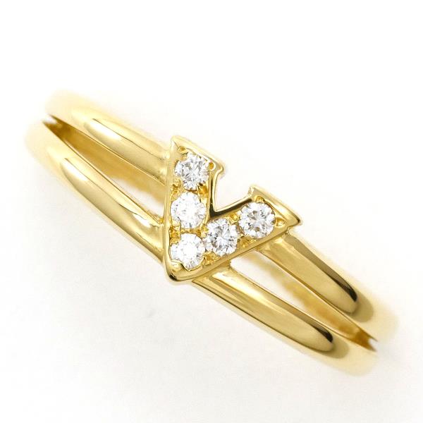 K18 Yellow Gold Diamond Ring 14