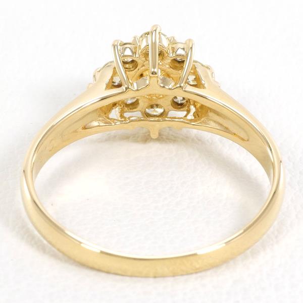 K18 Yellow Gold Yellow Diamond Ring