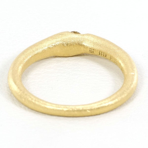 K18YG Yellow Gold Diamond Ring