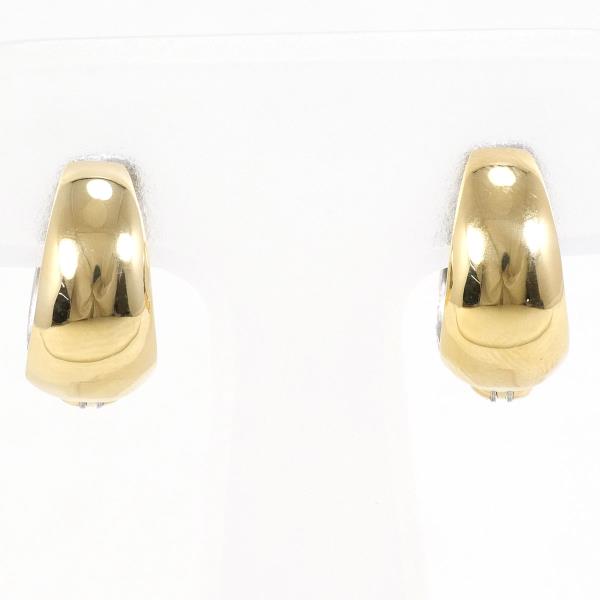 PT900 Platinum K18 Yellow Gold Earrings