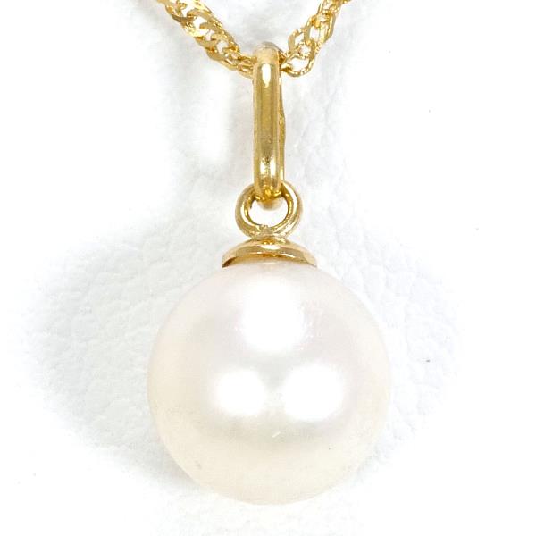 K18 Yellow Gold Pearl Necklace