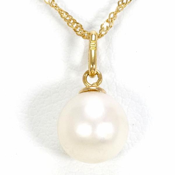 K18 Yellow Gold Pearl Necklace