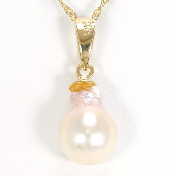 K18 Yellow Gold Pearl Necklace