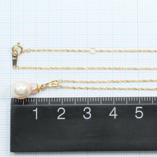 K18 Yellow Gold Pearl Necklace