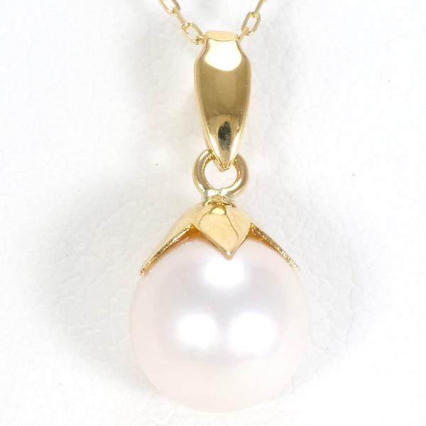 K18 Yellow Gold Pearl Necklace