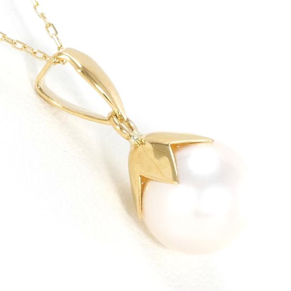 K18 Yellow Gold Pearl Necklace