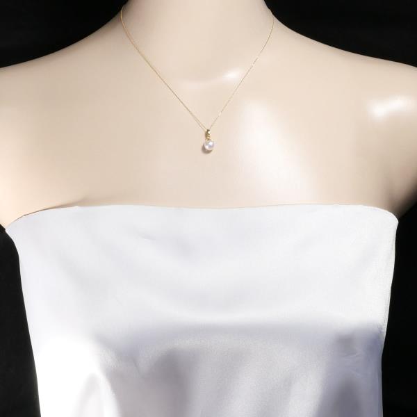 K18 Yellow Gold Pearl Necklace