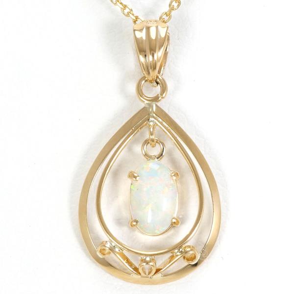 K18 Yellow Gold Opal Necklace