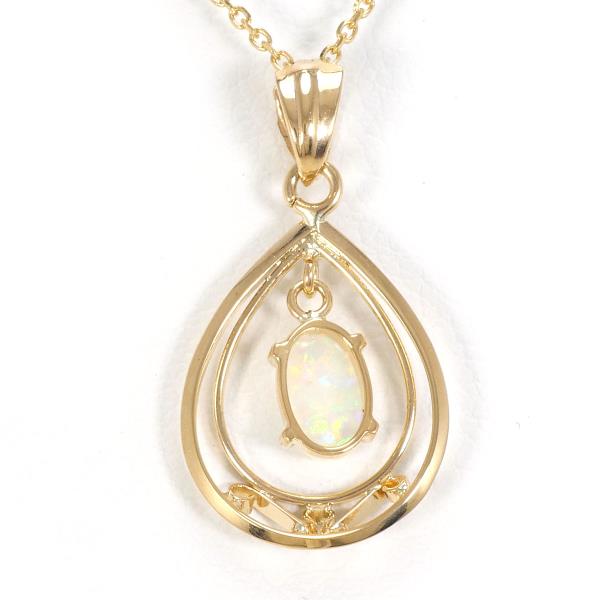 K18 Yellow Gold Opal Necklace