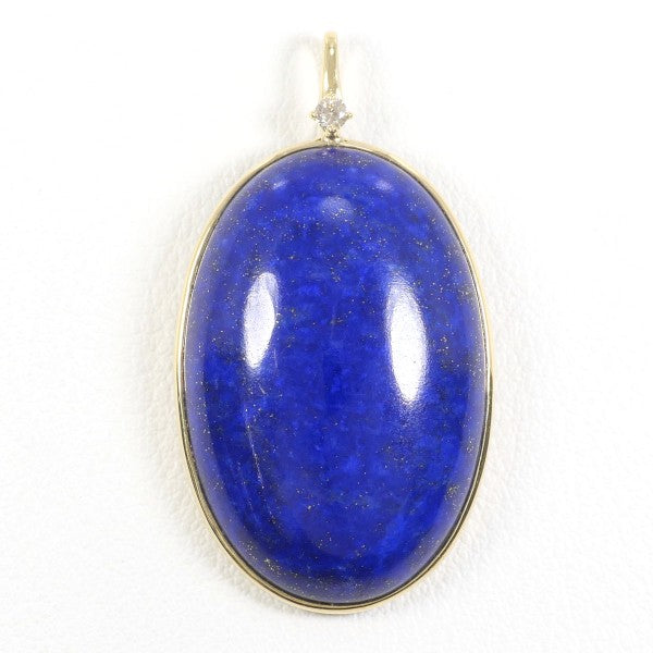 K18YG Lapis Lazuli Pendant Top