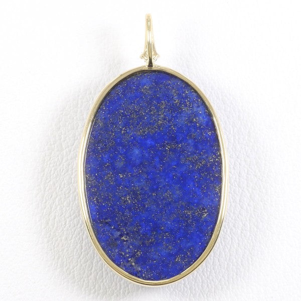 K18YG Lapis Lazuli Pendant Top