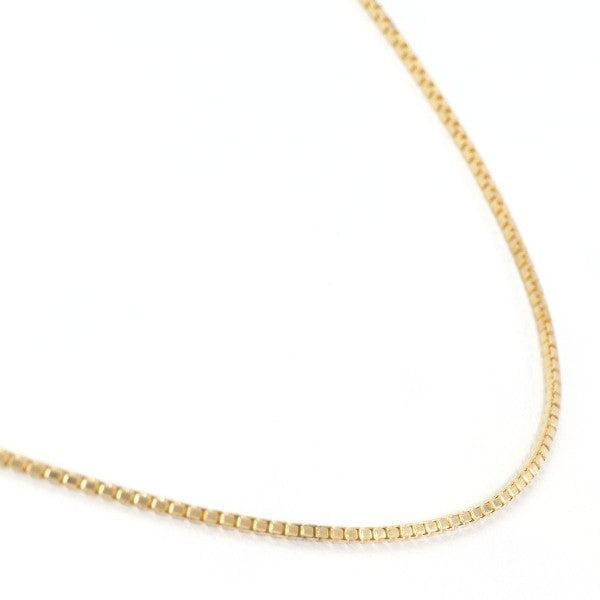 K18YG Yellow Gold Necklace 3.0g 41cm