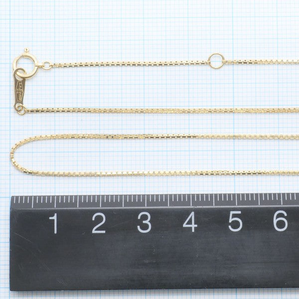 K18YG Yellow Gold Necklace 3.0g 41cm