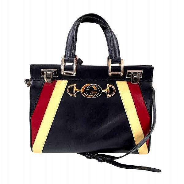 Gucci Zumi Leather Handbag 569712