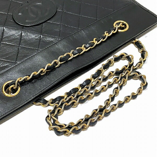 Chanel Vintage Coco Mark W Chain Bag