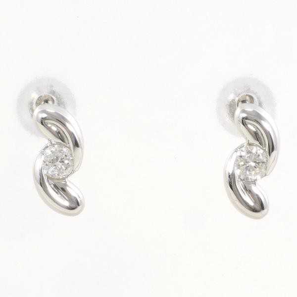 PT900 Platinum Diamond Earrings