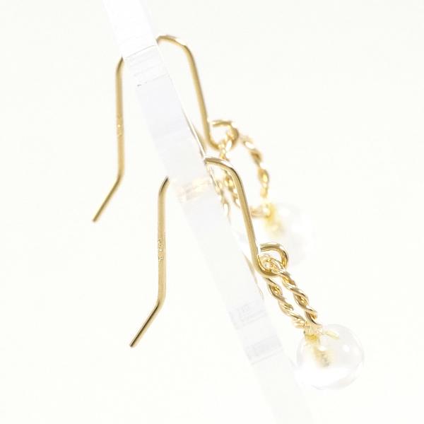 K18 Yellow Gold Quartz Earrings