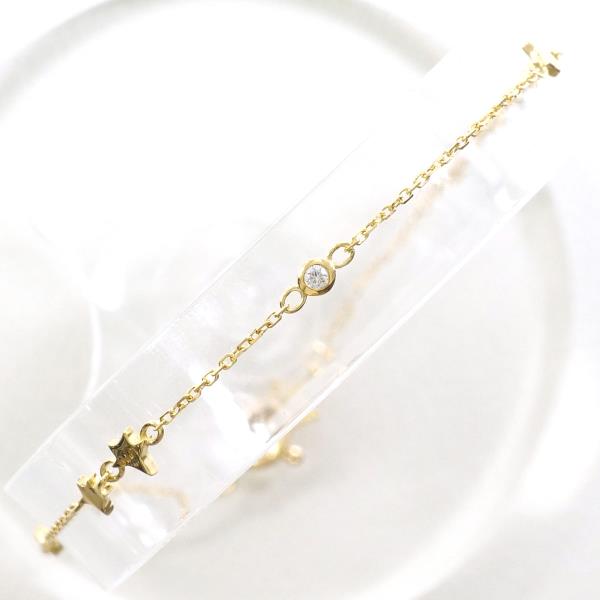 K18 Yellow Gold Diamond Bracelet