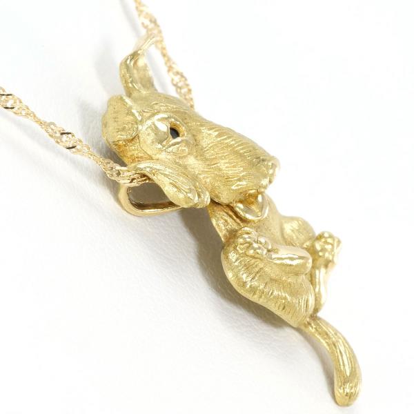 K18 Yellow Gold Sapphire Necklace