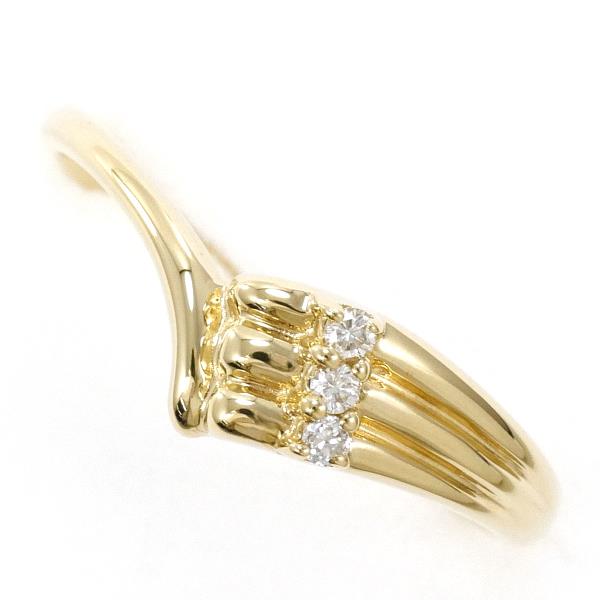 K14 Yellow Gold Diamond Ring 11.5