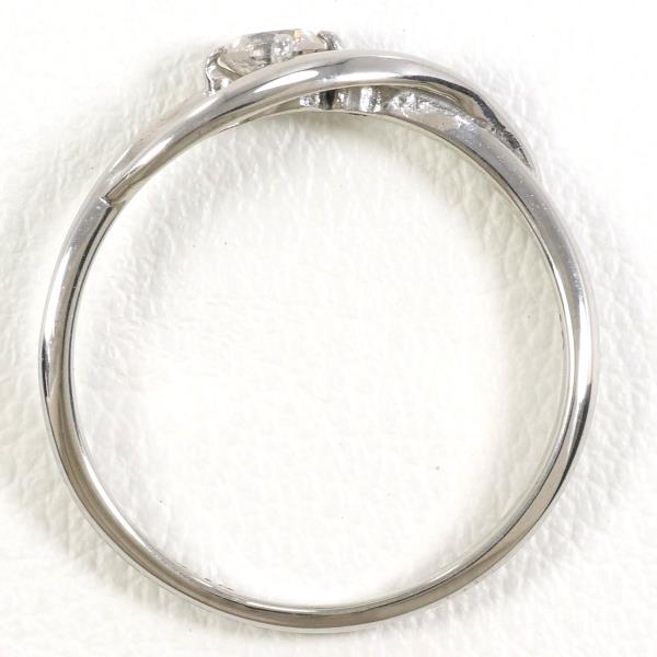 K18WG Diamond Ring 8.5