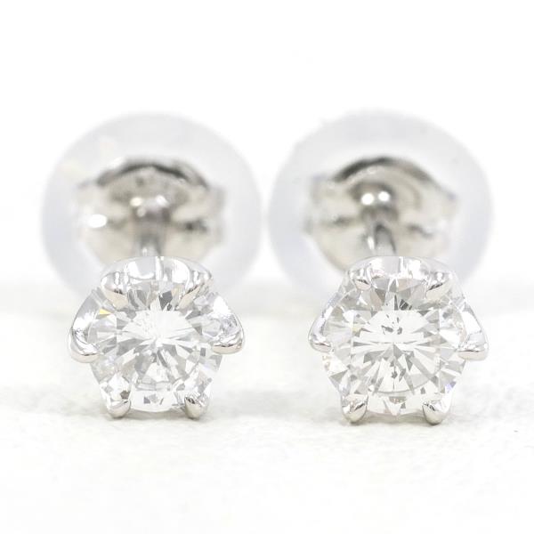 PT900 Platinum Diamond Earrings