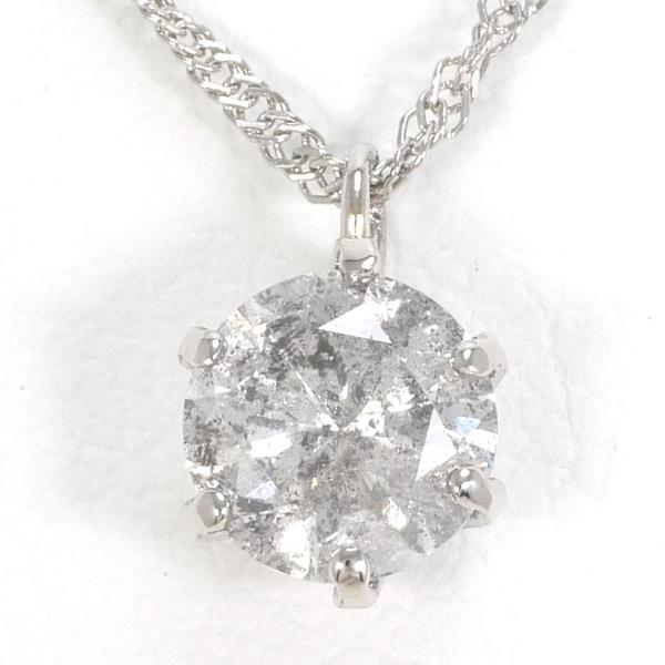 Platinum PT1000 PT850 Diamond Necklace