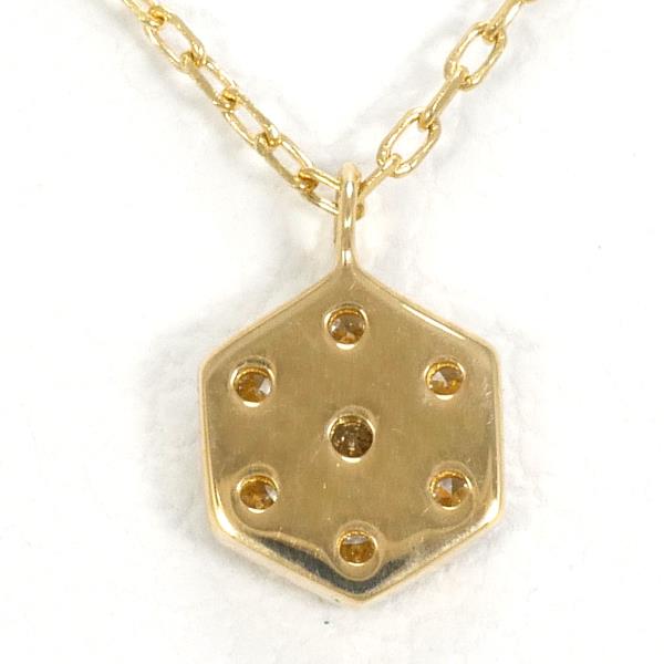 K18YG Yellow Gold Diamond Necklace