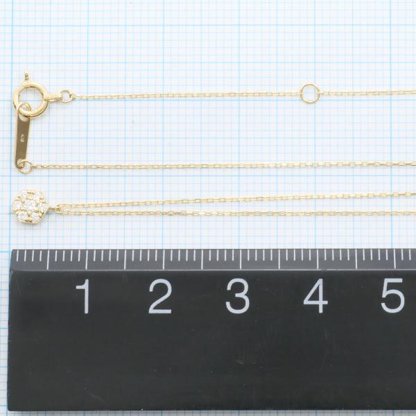 K18YG Yellow Gold Diamond Necklace