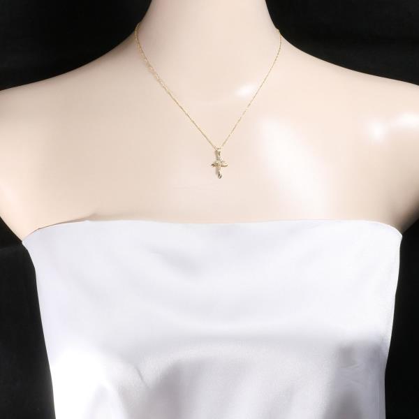 K18 Yellow Gold Diamond Necklace 0.15ct