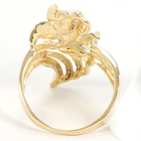 K18 Yellow Gold Diamond Ring 14.5