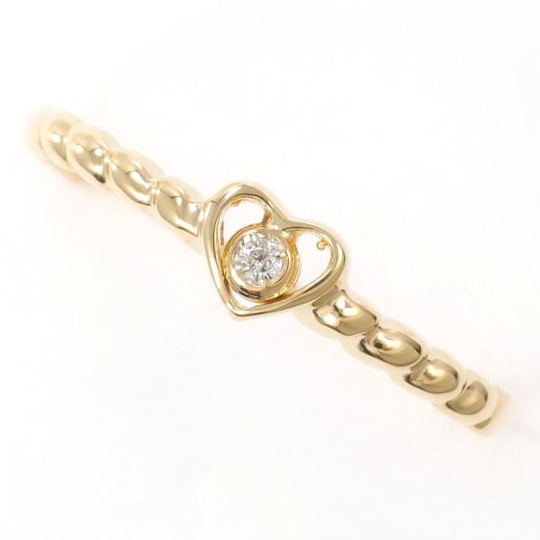 K18 Yellow Gold Diamond Ring