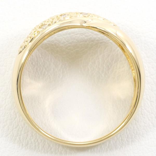 K18 Yellow Gold Diamond Ring